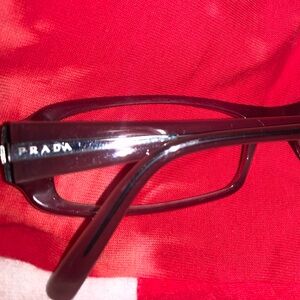 NWT PRADA EYEGLASS FRAMES w/ PRADA and FENDI cases w/cloth.